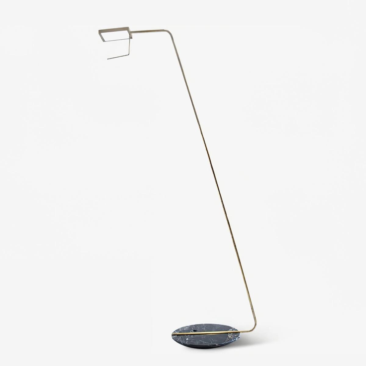 Zyra Minimalist Marble Floor Lamp