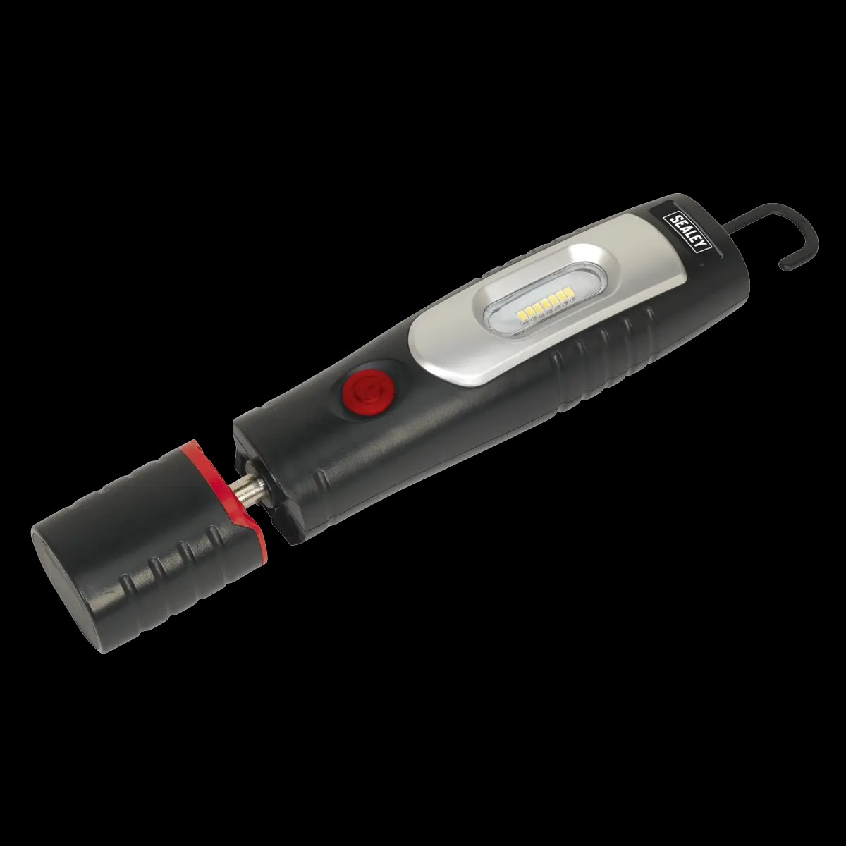 Sealey Rechargeable 360 Inspection Light 4W & 3W SMD LED - Black