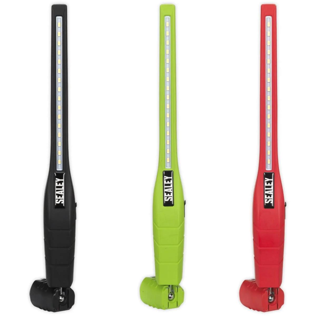 Sealey 360 Rechargeable 16 SMD LED Slim Inspection Lamp 600 Lumens